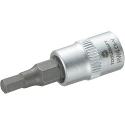 Toolcraft 1/4 Drive Socket With Inner Hex Bit 4mm