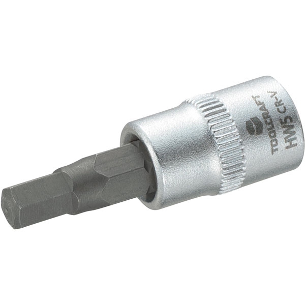 Toolcraft 1 4 Drive Socket With Inner Hex Bit 5mm