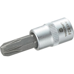 Toolcraft 1/4 Drive Socket With Pozidriv Bit PZ4