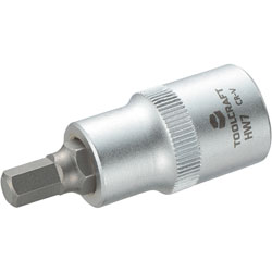 Toolcraft 1/2 Drive Socket With Hex Bit 7mm