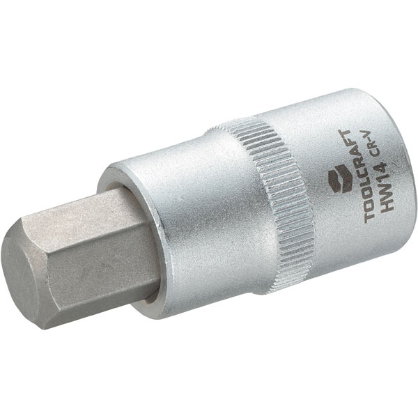Toolcraft 1/2" Drive Socket With Hex Bit 14mm