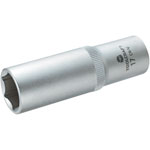 Toolcraft 1/2 Drive Long Reach Socket 17mm