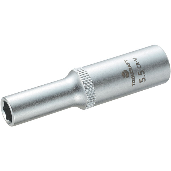 Click to view product details and reviews for Toolcraft 1 4 Drive Long Reach Socket 55mm.