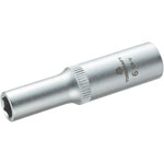 Toolcraft 1/4" Drive Long Reach Socket 6mm