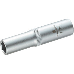 Toolcraft 1/4 Drive Long Reach Socket 7mm