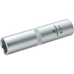 Toolcraft 1/4" Drive Long Reach Socket 8mm