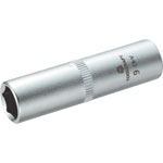 Toolcraft 1/4 Drive Long Reach Socket 9mm