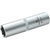 Toolcraft 1/4 Drive Long Reach Socket 9mm
