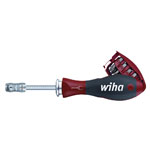 Wiha 36394 Magazine Bit Holder ClicFix - Magnetic - 1/4 - Telescopic