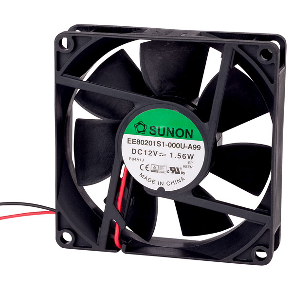 SUNON® EE80251BX-000U-A99 DR Brushless Axial Fan 12V DC 80 x 80 x 25mm 