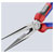 Knipex 26 12 200 Snipe Nose Side Cutting Pliers (Stork Beak Pliers) 200mm