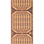 WR Rademacher VK C-911-HP Laboratory Card For 2 16 Pin IC's 110 x 80 x 1.5mm