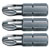 Wiha 26443 Pozidriv Bits PZ 0/1/2 Pack Of 3