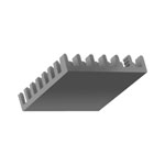 Fischer Elektronik ICK BGA 27X27X22 Heat Sink 13.5°C/W