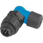 Amphenol C016 20K003 100 10 Cable connector angled C16-1 Number of pins: 3+PE