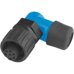 Amphenol C016 20F003 100 10 Cable connector angled C16-1 Number of pins: 3+PE