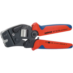 Knipex 97 53 09 Self-Adjusting Crimping Pliers For End Sleeves (Ferrules)