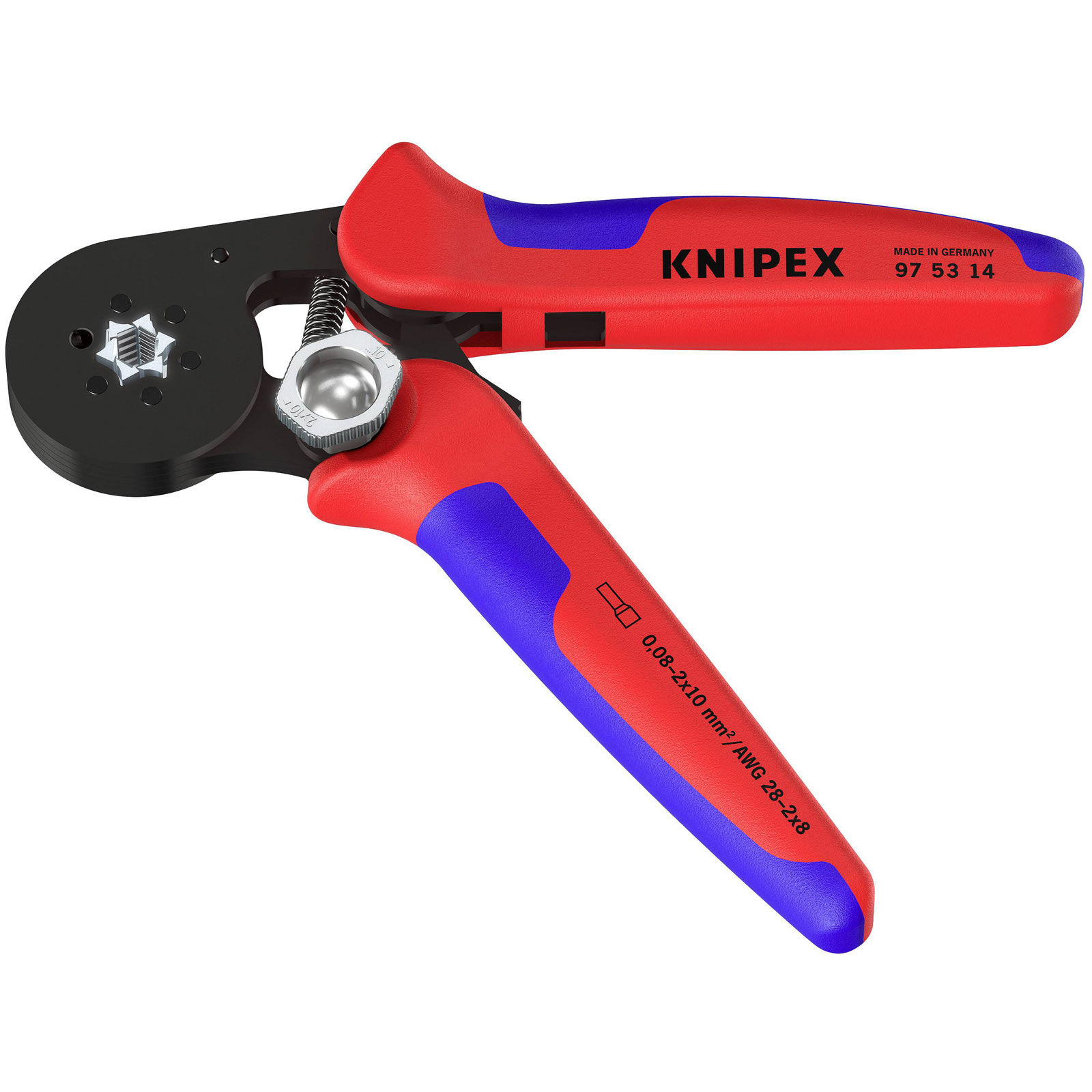 Knipex 97 53 14 Self-Adjusting Crimping Pliers For End Sleeves