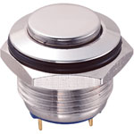 Zip Switch SH1152 16mm IP65 Vandal Resistant Switch SPST Off-(On)