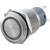 Zip Switch LAS1-AGQ-11ZE Red 19mm IP67 Vandal Resistant SPST On-On Red LED