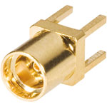 BKL 416702 MMCX Microminiature for Soldering 180° Gold Plated Built-in Socket