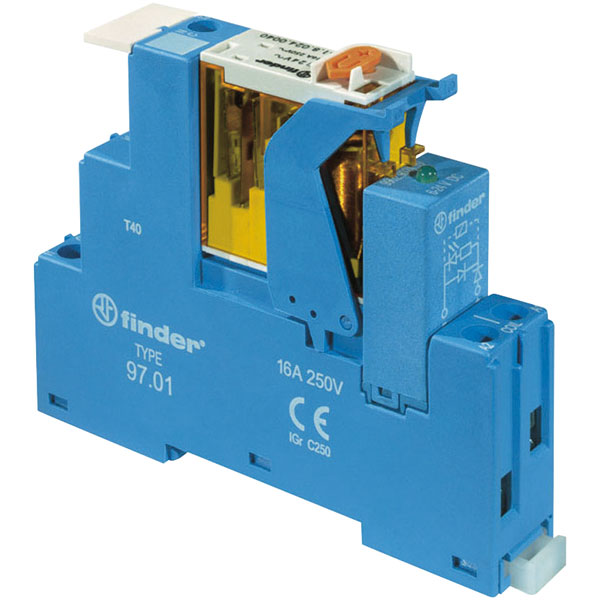 Finder 4C.01.8.230.4060 Relay 1CO 230VAC