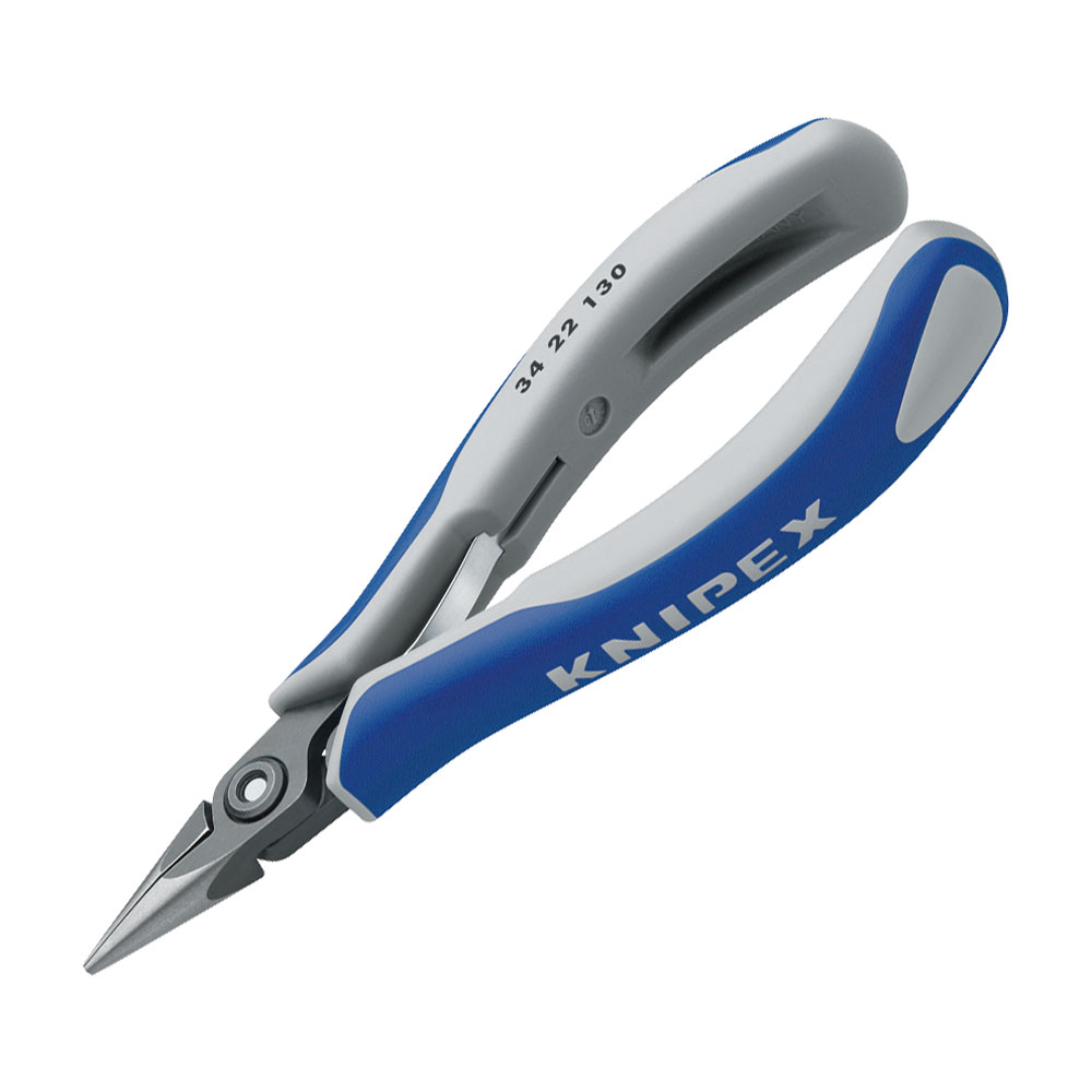 Knipex 34 22 130 Precision Electronics Gripping Pliers | Rapid Online