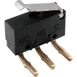 Panasonic AV4544J Super Miniature Micro Switch 30V DC 0.5A IP40 PC Angle