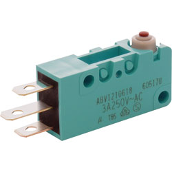 Panasonic ABV1210618J Miniature Micro Switch Pin Plunger 30V DC 250V AC ...