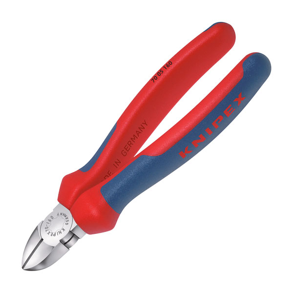 Knipex 70 05 160 Diagonal Cutters Multi Component Grips 160mm