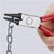 Knipex 22 05 140 Round Nose Pliers Multi Component Grips 140mm