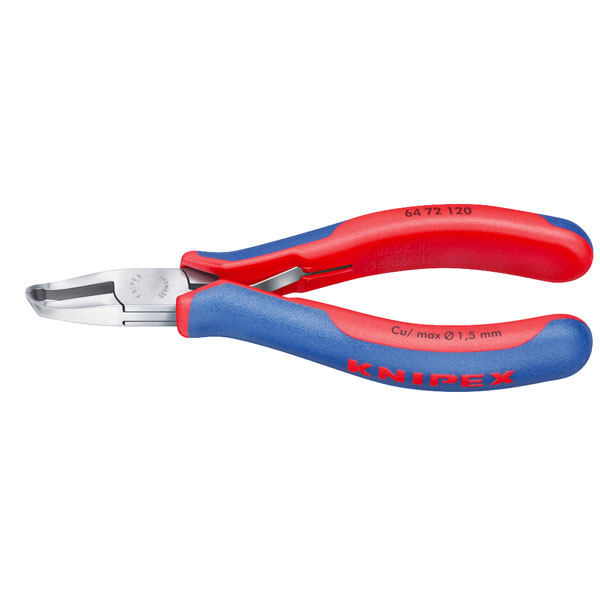 Knipex 64 72 120 Electronics End Cutting Nippers Oblique Mini Blad...