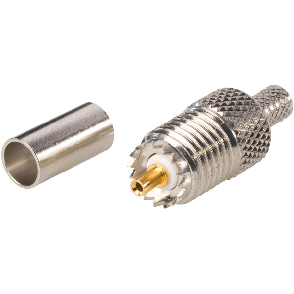 BKL Electronic MiniUHF Crimp Socket Connector Rapid Online