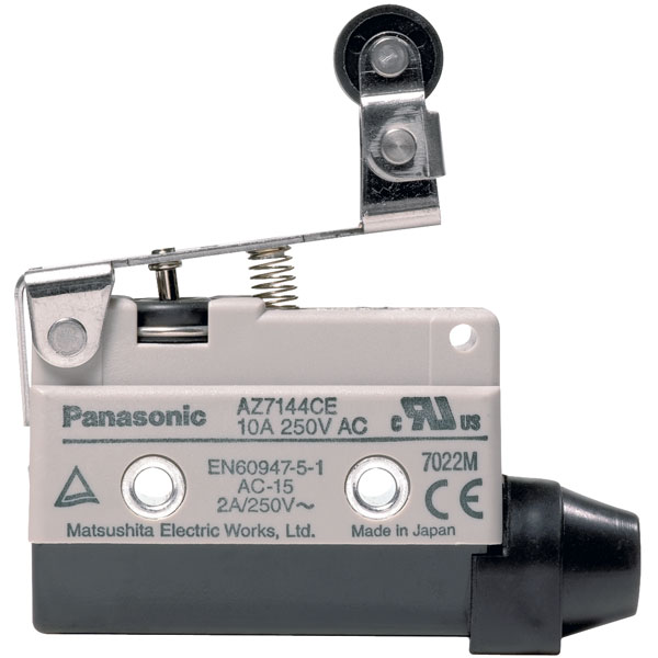 Panasonic End Switch AZ7144CEJ Short One Way Roller 115V DC 250V