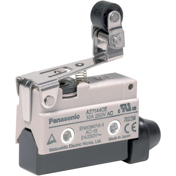 Panasonic End Switch AZ7144CEJ Short One Way Roller 115V DC 250V