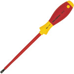 Wiha 00821 VDE SoftFinish® Electric Slotted Screwdriver Blade Width 3.0mm