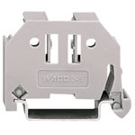 WAGO 249-117 Screwless End Bracket Grey 10mm (W)
