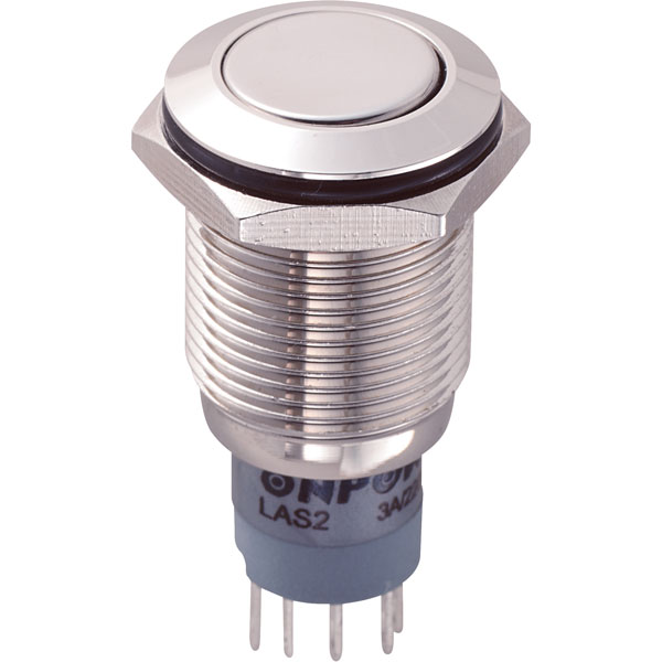 Click to view product details and reviews for Las2gqf 11 N P 16mm Ip67 Vandal Resistant Switch Spst On On.