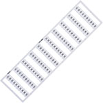 WAGO 793-5605 WMB Multiple Marking System Vertical 31 ... 40 10x, white