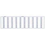 WAGO 793-5606 WMB Multiple Marking System Vertical 41 ... 50 10x, white