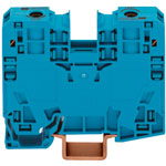 WAGO 285-134 2 Conductor 125A Side Entry Through Terminal Block Blue