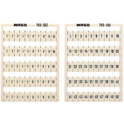 WAGO 793-4505 WMB Multiple Marking System Horizontal 31 ... 40 10x, white