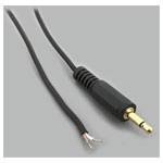 BKL Electronic Audio/NF Cable with 3.5mm Jack Plug Mono Gold Plated