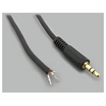 BKL Audio/NF Cable Jack Plug 3.5 mm Stereo Gold Plated 3 Pins