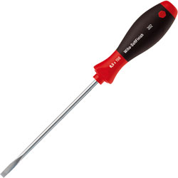 Wiha 00702 SoftFinish® Slotted Cabinet Screwdriver Blade Width 5.5mm