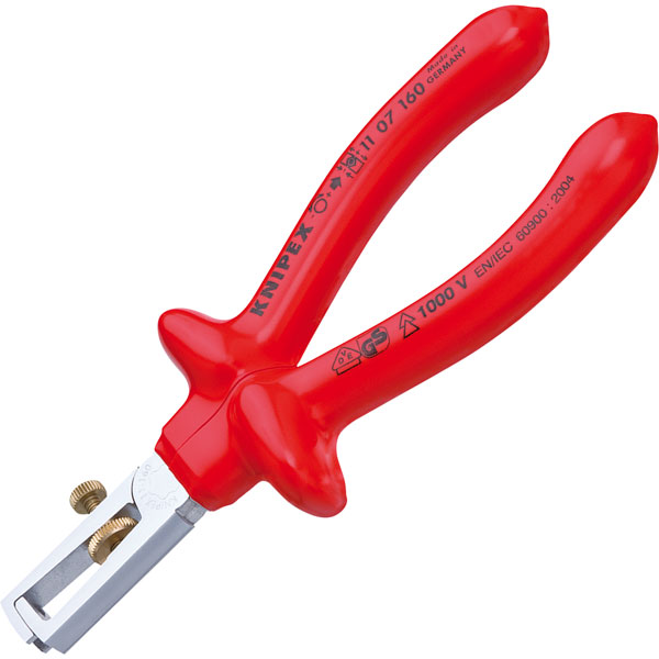 Knipex 11 07 160 VDE Insulation Strippers 160mm