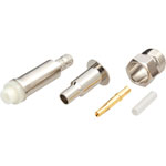 Amphenol FME6121E1-ND3G-5-50 FME Connector Jack Straight Crimp 50 Ohm