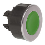 BACO Spring Return Non-illuminated Coloured Panel Push Button L23AA01 Red