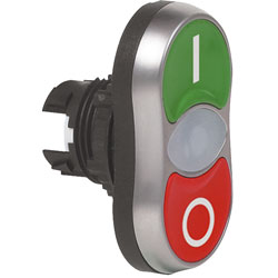 BACO Double Push-button Actuator L61QA22K Green