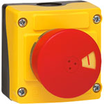 BACO Mushroom Switch in Housing LBX14201 1 x on/off STOP/I